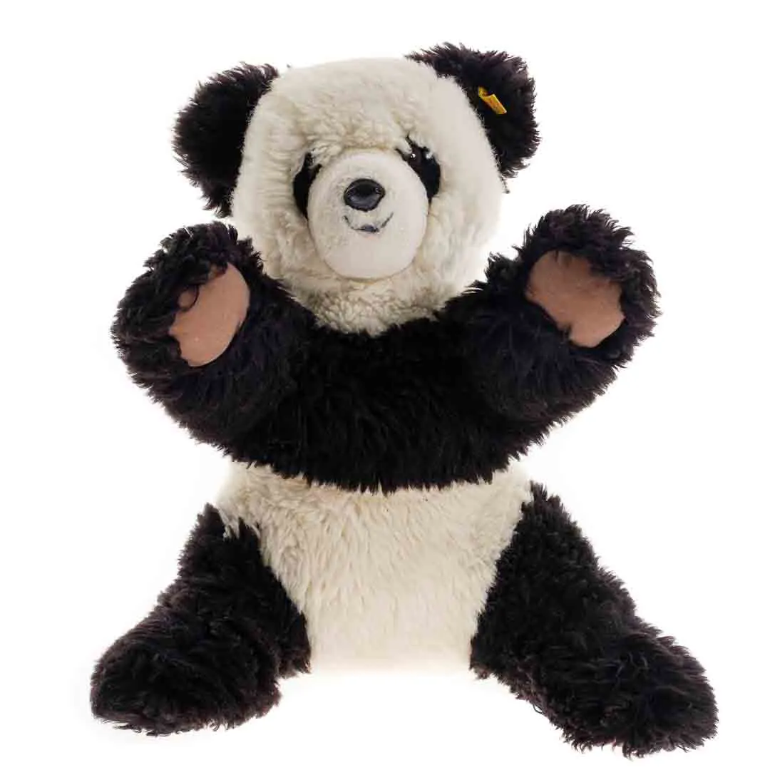 STEIFF Pandabär Stofftier in schwarz-weiß, Höhe 50cm – Bild 2