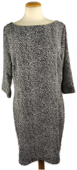 Midikleid Sonstige Viskose Animal Print (Gr. 42) | Business-Chic - Bild 3