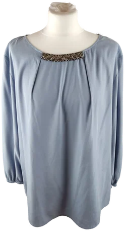 Bluse s.Oliver aus Modal Hellblau | Neu mit Etikett – Vorschau 1