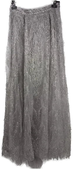 Ballkleid 2-teilig, silber, Eva & Lola, Gr. L - Bild 4