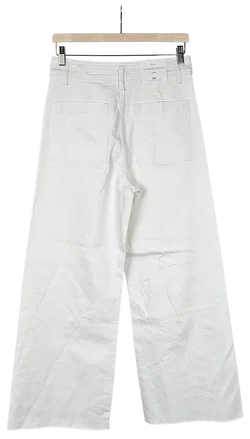 ZARA Damen Jeanshose, weiß - Gr. L / 40 – Vorschau 2