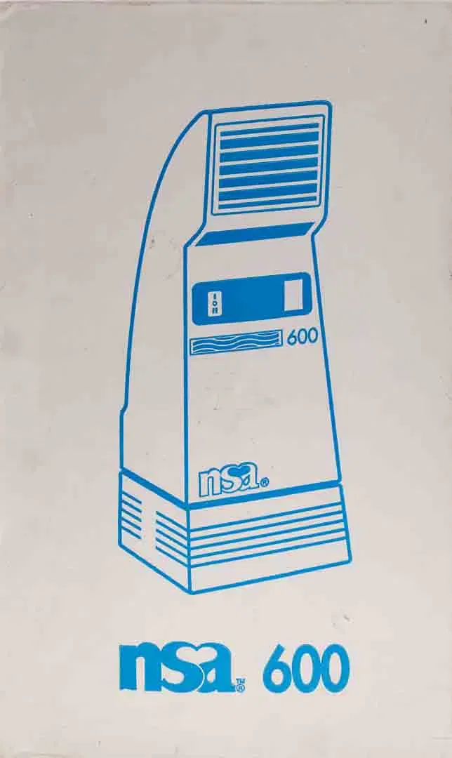 NSA Auto 600 Luftreiniger, tragbar, Aktivkohlefilter - Bild 1