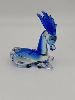 Ausgefallene Glasfigur 