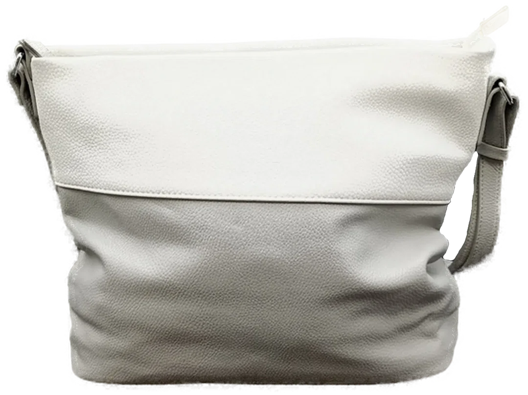 Ara Damenhandtasche grau/weiß – Bild 3