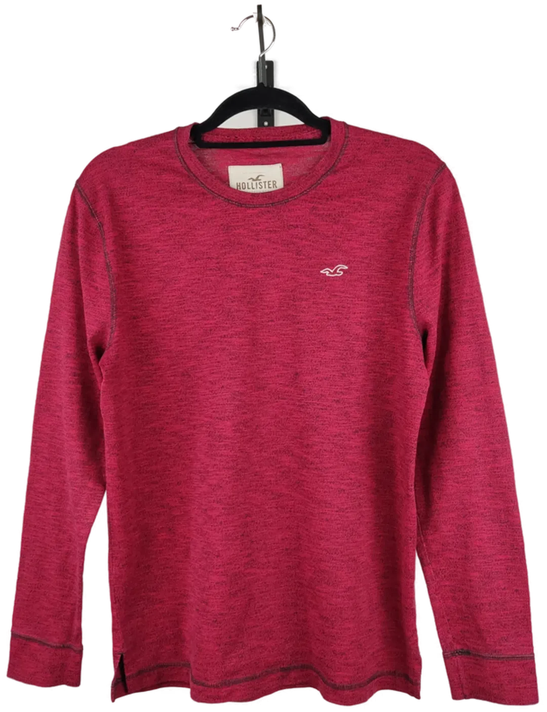 Hollister Herren Shirt Langarm rot - S/46 - Bild 1