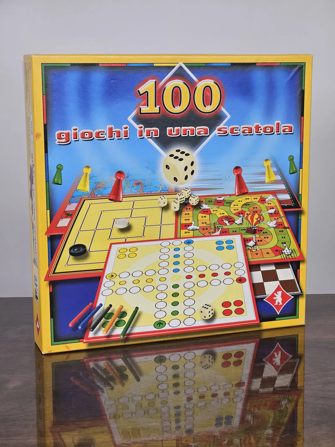 100 Spiele in 1 Box - Gesellschafsspiele - Spielkartenfabrik Altenbrug  - Bild 1