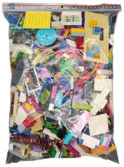 1,5 Kilo LEGO Steine gemischt Nr. 10 - Bild 1
