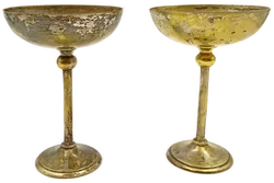 Dekorative Metallkelche, 2er-Set - Bild 2