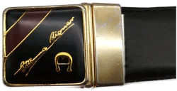 Aigner Ledergürtel - 105cm / Made in Italy - Bild 2