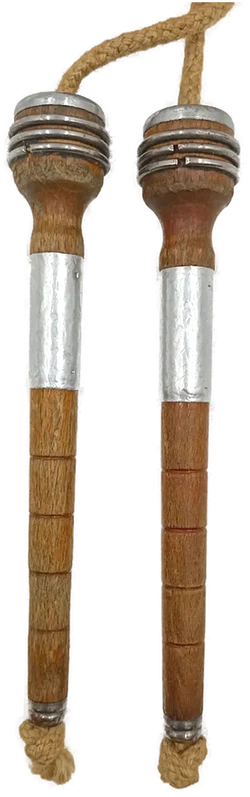 Antikes Springseil mit Holzgriffen – Vorschau 2
