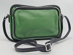 Damen Ledertasche - grün - Bild 2
