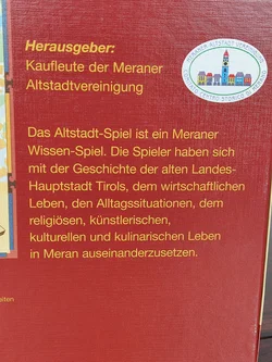 Das Meraner Altstadt-Spiel - Gesellschaftspiele - Reinhold Angerer – Vorschau 3