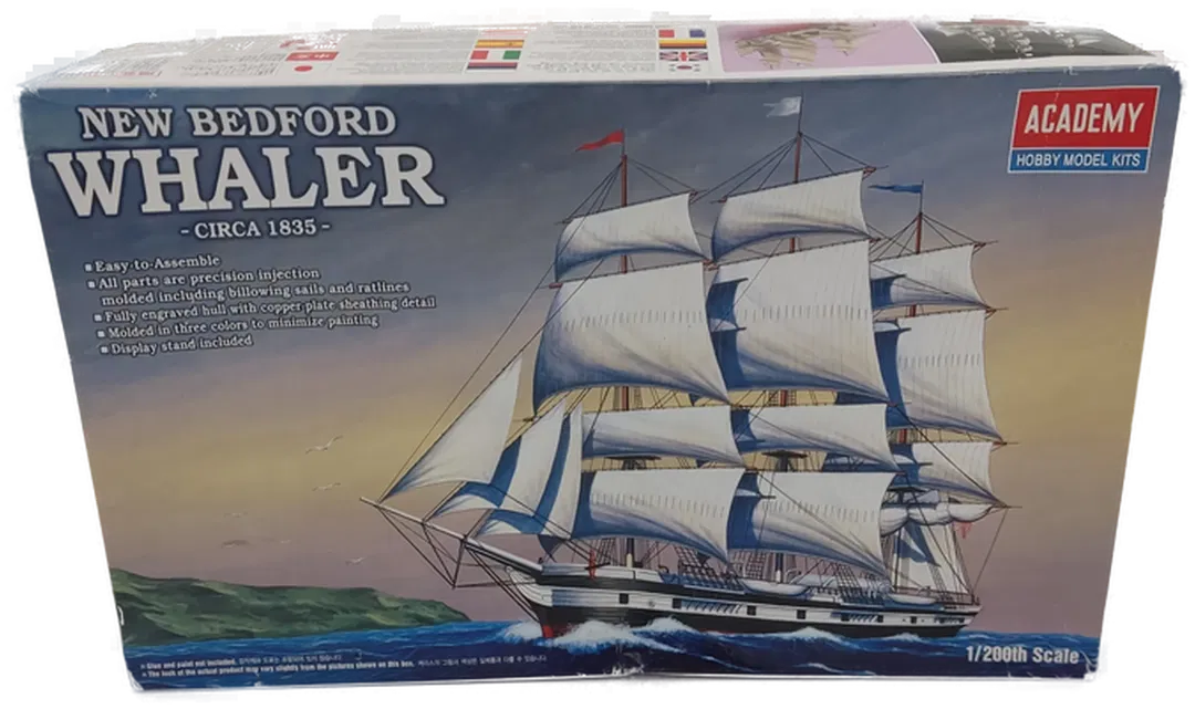 Acadamy New Bedford Whaler ca. 1835 Bausatz 1994 - Bild 4