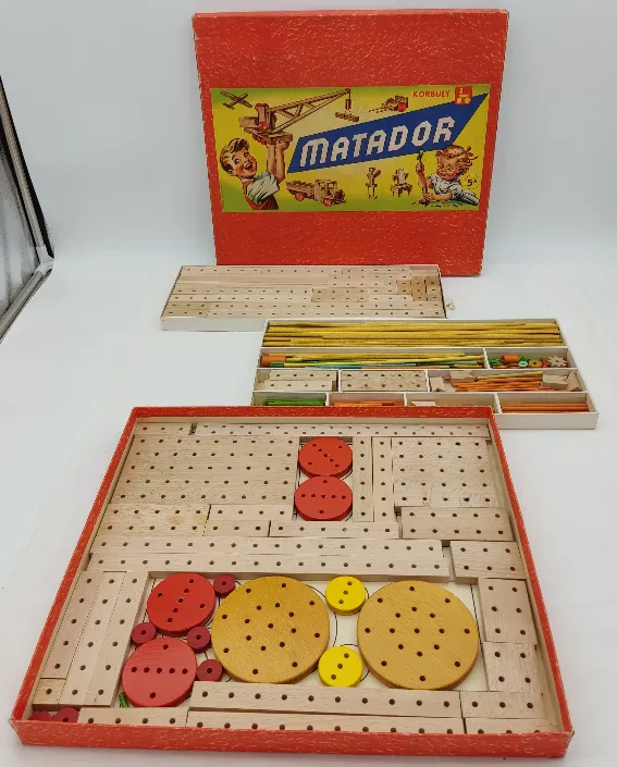 Matador Baukasten 5A Korbuly – Bild 2