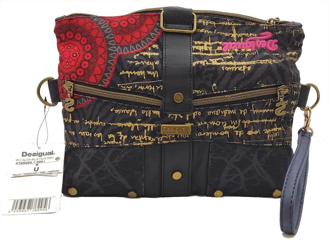 Desigual Damentasche schwarz/rot  - Bild 1