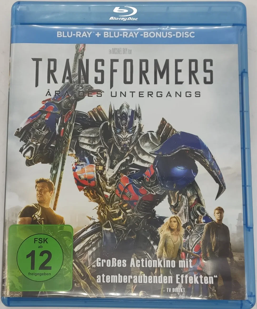 Blu-ray 2 Disc Transformers Ära des Untergangs mit Bonus Disc – Bild 4