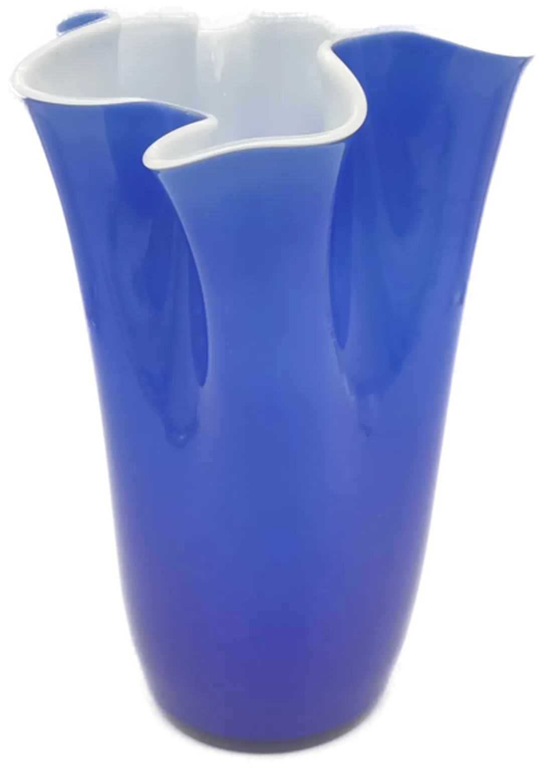 Design-Vase aus Glas - Bild 1