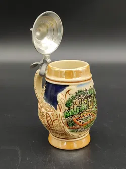 King Werke - Handbemalter kleiner Bierkrug mit Baden bei Wien-Motiv - Bild 4