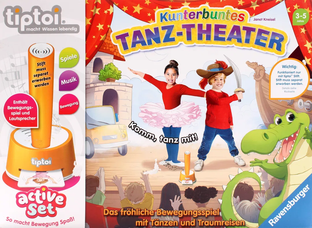 Tiptoi – Kunterbuntes Tanz-Theater von Ravensburger , Active Set - Bild 1