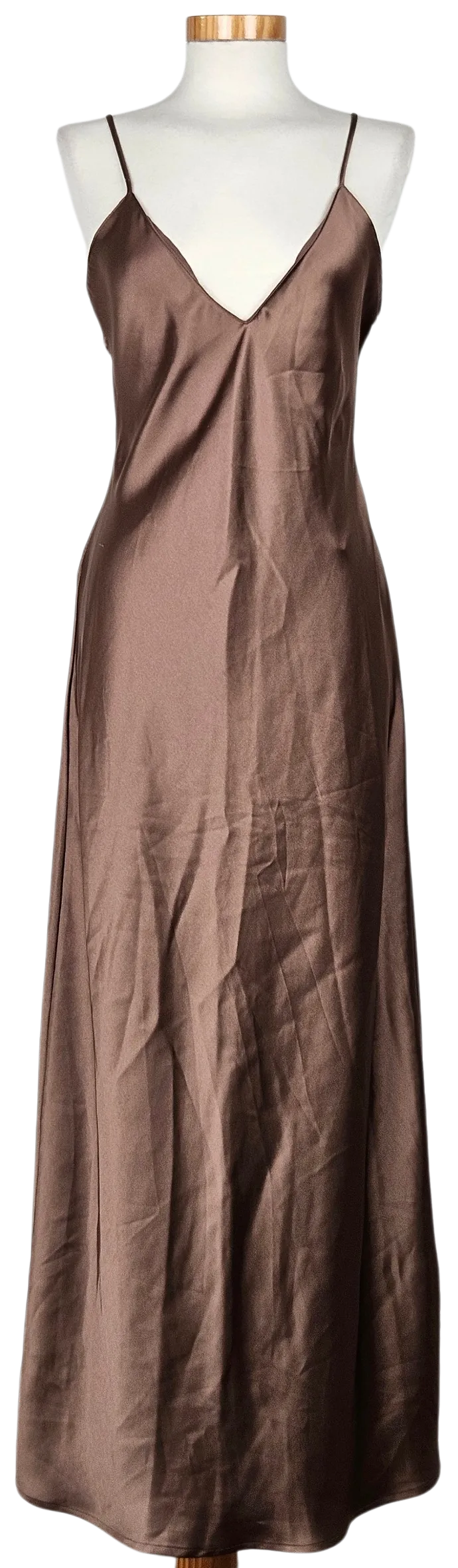 ZARA Damen Maxikleid, grün - Gr. L  - Bild 4