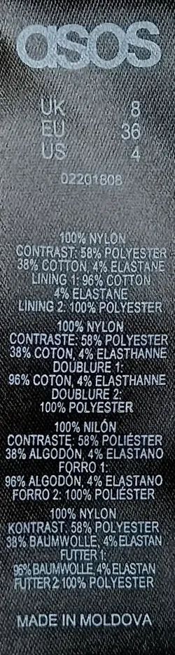 Asos Maxi-Abendkleid weinrot Gr. S - Bild 5