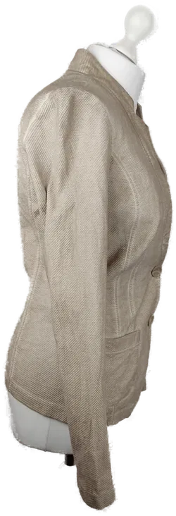 Damen Sommerblazer Comma Beige Gr.36 | Sommer-Leichtgewicht - Bild 2