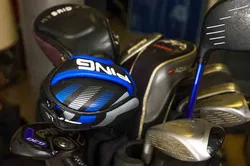 Golfset komplett – Ping G30 Driver 12°, Ping Rapture, Adams Idea Tech Hybrid, Cleveland Wedges + Golftasche - Bild 3