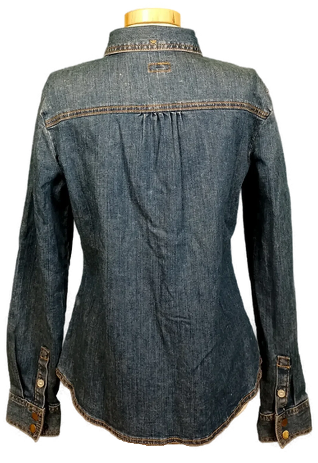 Armani Jeans Damen Jeans-Jacke blau Gr. 46 – Bild 2