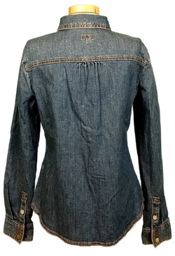 Armani Jeans Damen Jeans-Jacke blau Gr. 46 - Bild 2
