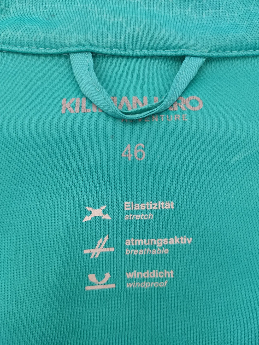 Kilimanjaro Damen Jacke türkis Gr.46 – Bild 5