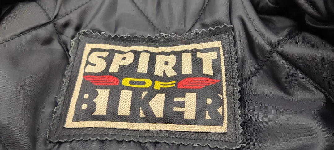 Spirit of Biker Herren Lederjacke schwarz Gr. 52 – Bild 3
