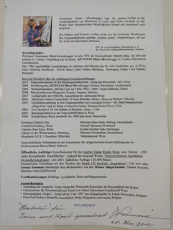 Abstraktes Akrylbild von Annemarie Marte-Moosbrugger | Druck - Bild 3