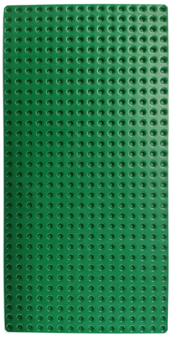 LEGO Grundplatte 32 x 16 Noppen grün - Bild 2
