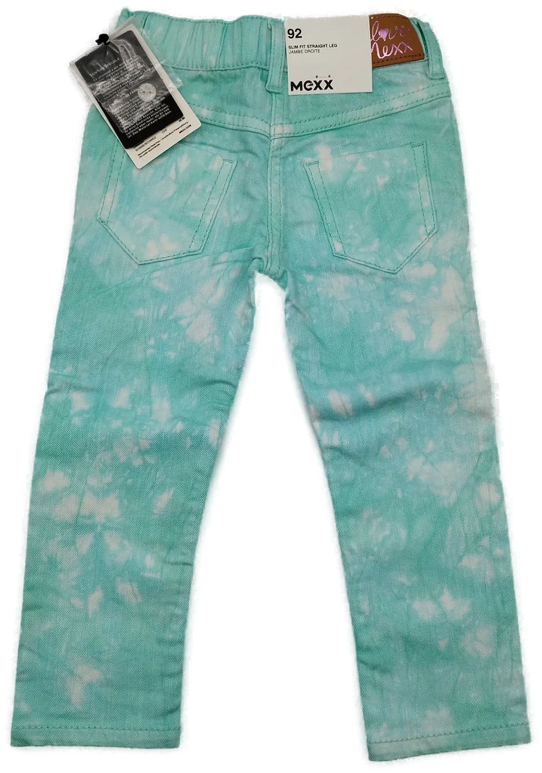 Mexx Kinderjeans Slim Fit Straight Leg - Gr. 92 / 98% Baumwolle – Bild 4