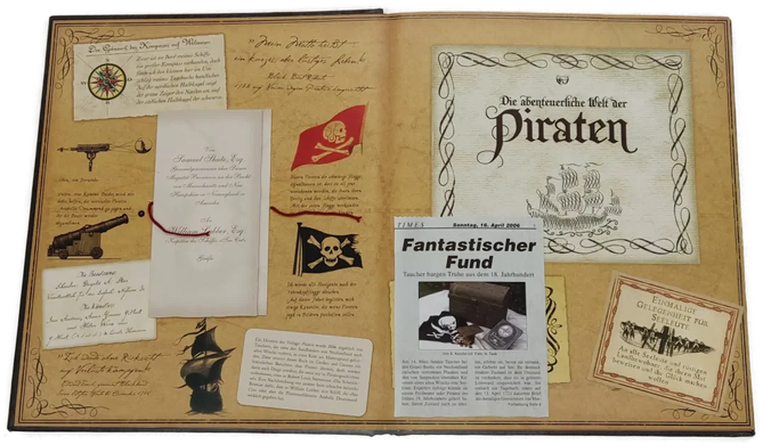 Buch "Die abenteuerliche Welt der Piraten" ars Edition – Bild 3