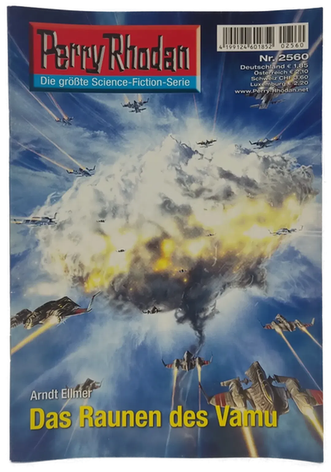  Romanheft Perry Rhodan Das Raunen den Vamu Erstauflage Nr. 2560 - Bild 1