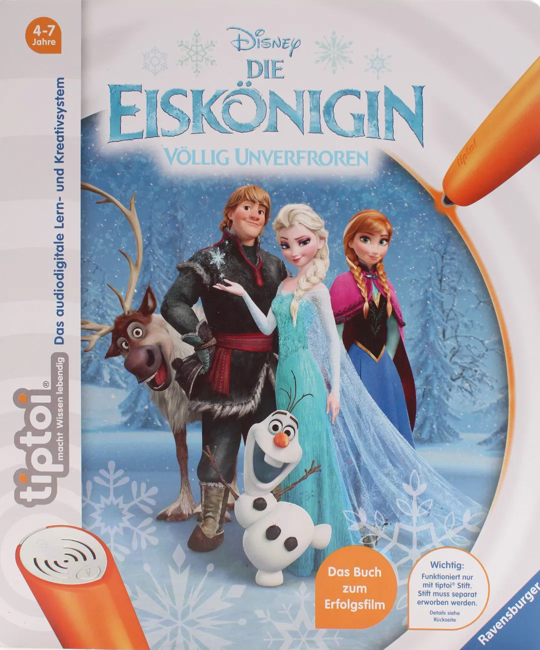 Tiptoi Buch – Disney Die Eiskönigin: Völlig Unverfroren von Ravensburger   - Bild 1