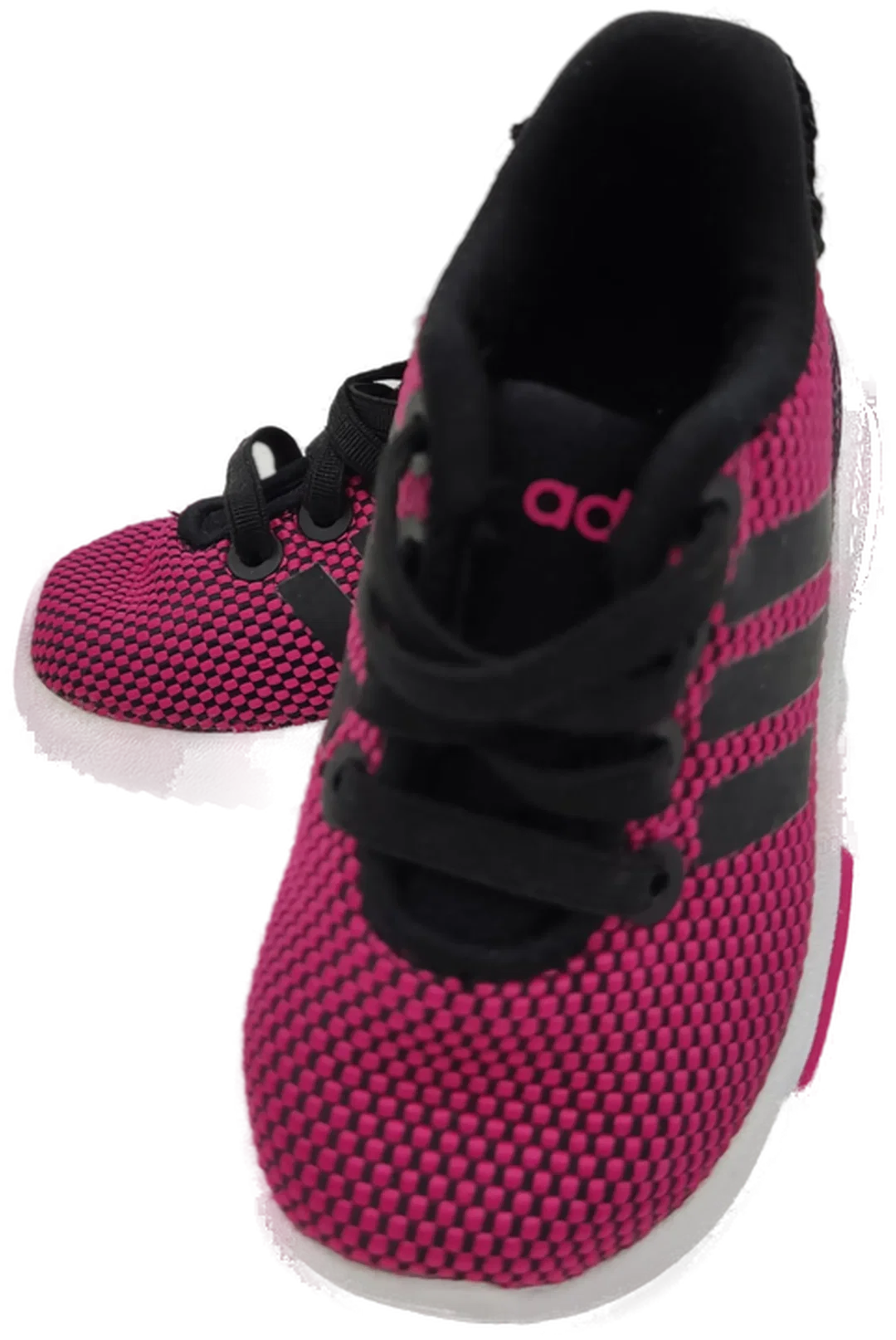 Adidas Kinder Sneakers pink, Gr. UK 2K (EU 18) – Bild 3