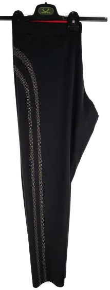 Sporthose "C&A", schwarz mit Aufdruck, Größe XL – Bild 2