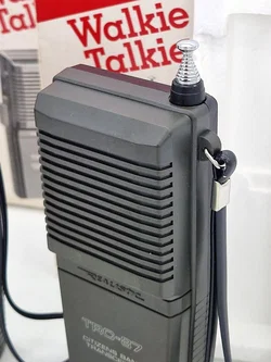 Realistic TRC-87 1-Kanal CB-Walkie-Talkie Set (2 Stück) - Schwarz - OVP – Vorschau 6