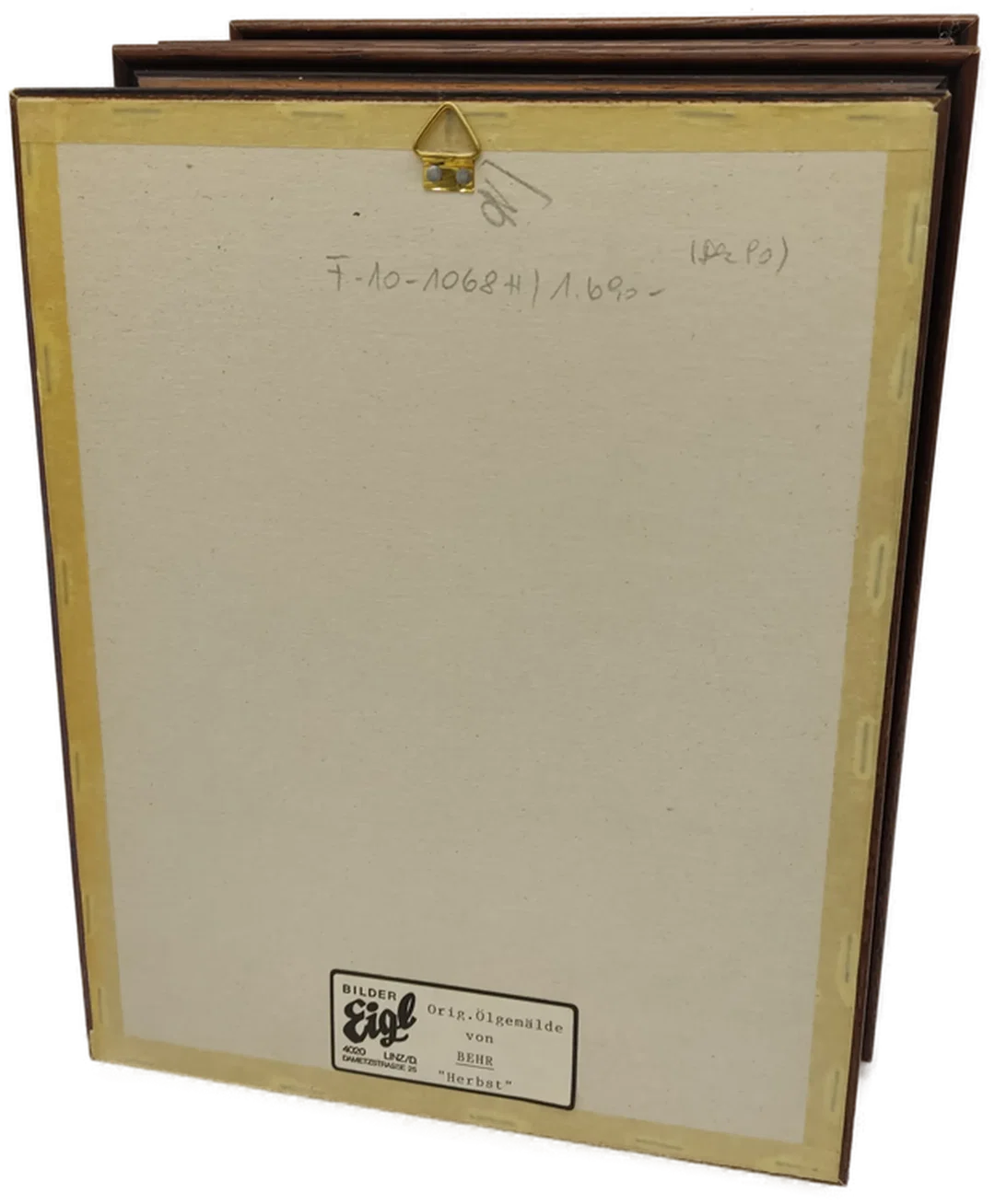 Die 4 Jahreszeiten, Original Ölgemälde von A. Behr – Bild 2