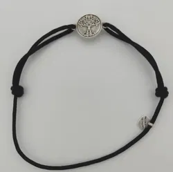 Thomas Sabo Armband, schwarz, silber verstellbar - Bild 3