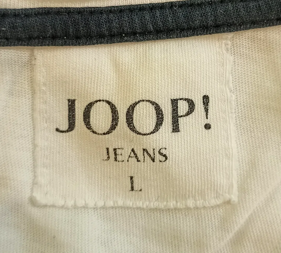 Joop! Jeans Herrenshirt weiß Gr. L – Bild 3
