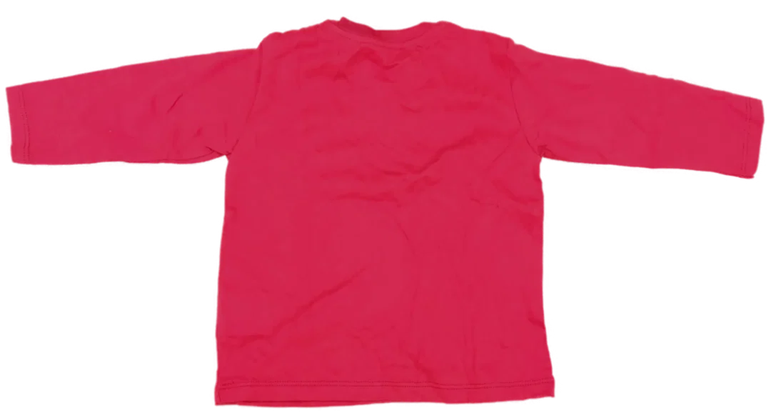 United Colors of Benetton Kindershirt rot Gr. 62 – Bild 2
