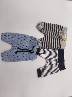 3 tlg. Set Hosen, Babies, Gr. 50/56