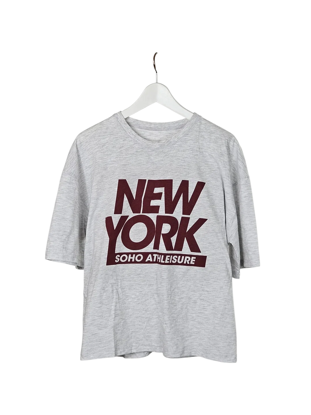 T-Shirt Herren New York, grau-meliert - Gr. S – Bild 1