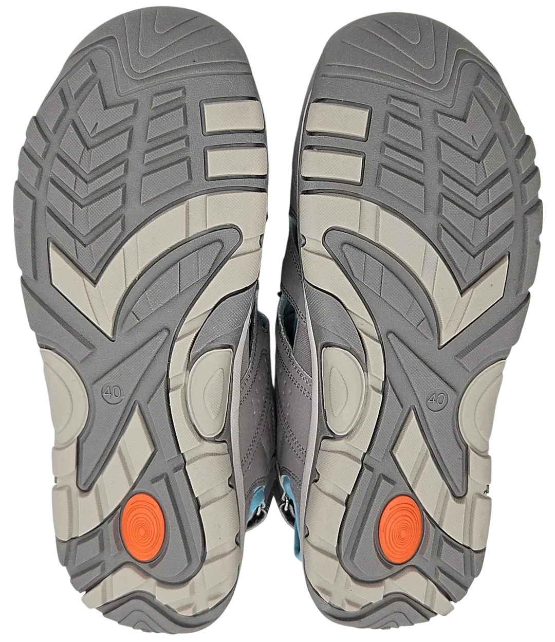 CRANE Damen Outdoor Sandalen - Gr 41 - grau  – Bild 6