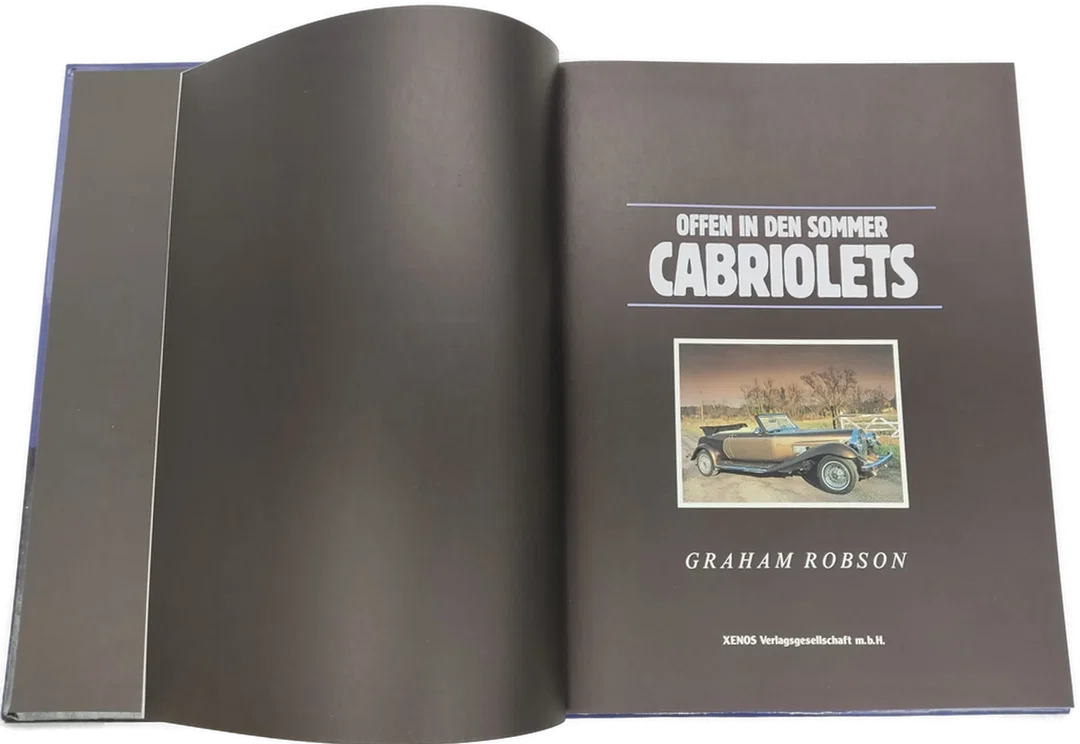 Buch Cabriolets von Graham Robson "Offen in den Sommer" – Bild 2