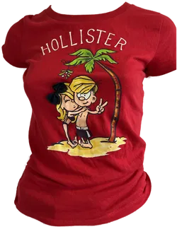 HOLLISTER Damen T-Shirt in Rot, Größe S - Bild 1