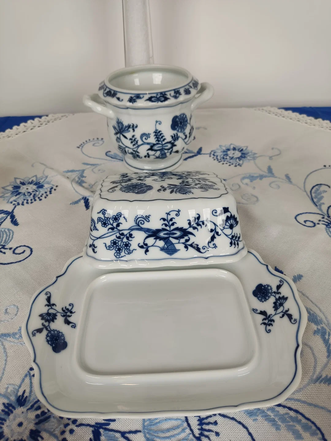 Blue Danube mit Zwiebelmuster Japan Porzellan-Set 6-tlg. | Festliche Stimmung – Bild 10
